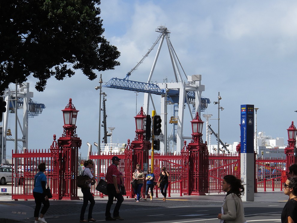 Hafen von Auckland